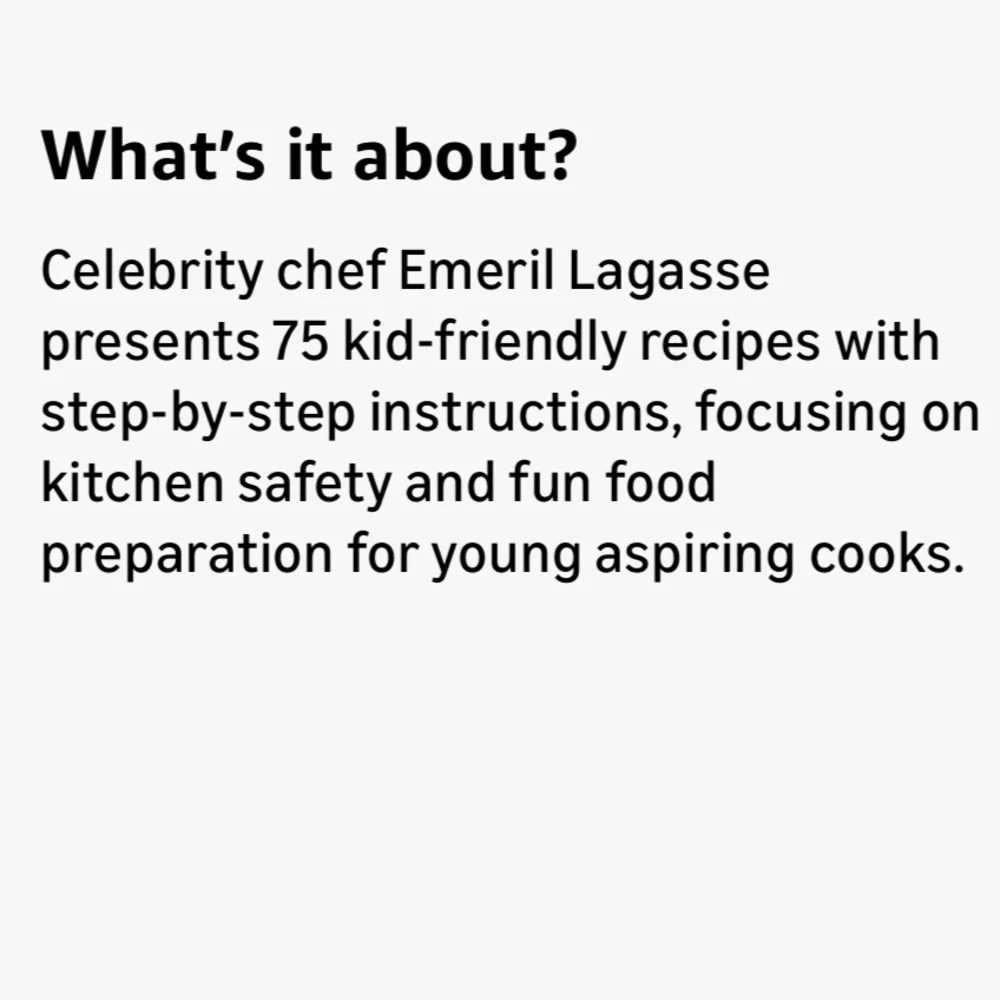 👨‍🍳 Emeril's There's a Chef in My Soup! recipes for the kid in everyone cookbook